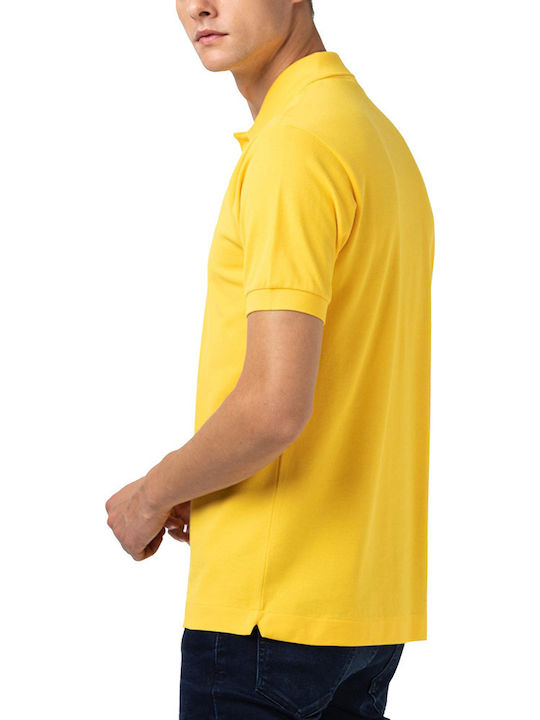 Lacoste Herren Kurzarmshirt Polo Gelb