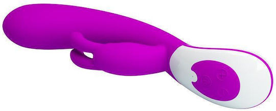 Pretty Love Harlan Rabbit Vibe Vibrator Rabbit 21.5cm Purple