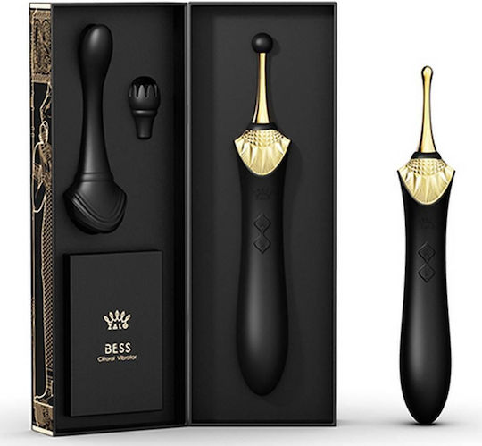 Zalo Bess Velvet Κλειτοριδικός Δονητής 21.9cm Black
