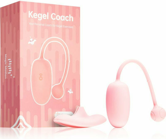 Magic Motion Kegel Coach Vibrator Ei mit Fernbedienung 19cm Pink