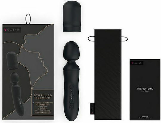 bswish Bthrilled Premium Vibrator Massage 21cm Black