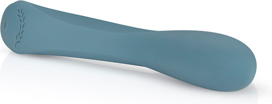 BMS Factory Bloom The Rose Vibrator G-Spot 20cm Aqua