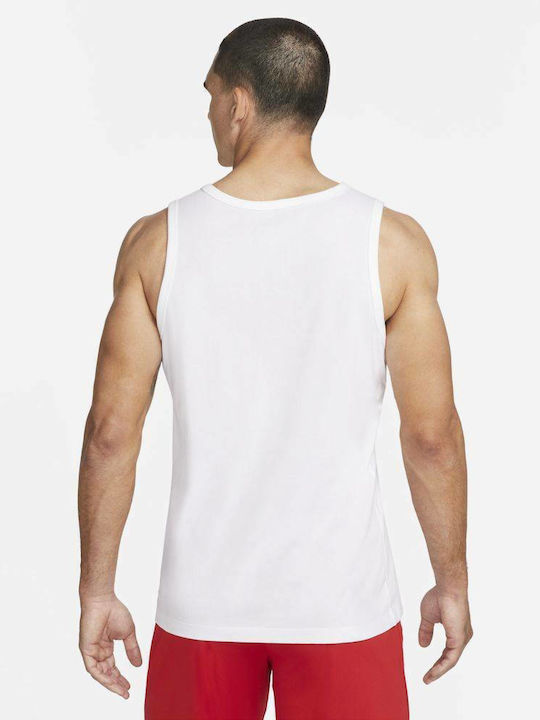 Dri-Fit Short Sleeve Athletic Blouse White