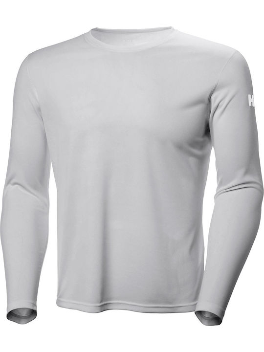Tech Crew Αθλητικό T-shirt Γκρι