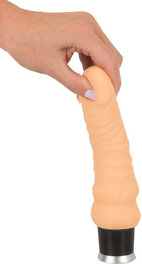 Nature Skin Real Vibe Ρεαλιστικός Δονητής 17.5cm Flesh
