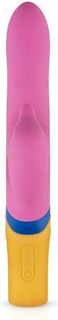 BigBuy PMV20 Copy Dolphin Mini Δονητής Rabbit 3.5cm Pink