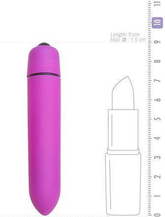 Easytoys Vibrating Bullet Mini Δονητής Bullet 9cm Purple