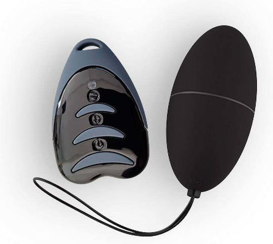 Adrien Lastic Alive Magic Egg 3.0 Vibrator Egg with Remote Control 7.5cm Black