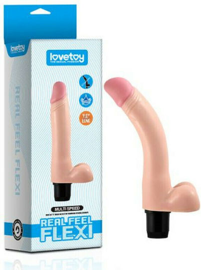 Lovetoy Real feel Flexi Vibrator 2 Realistic Vibrator 22.86cm Carne