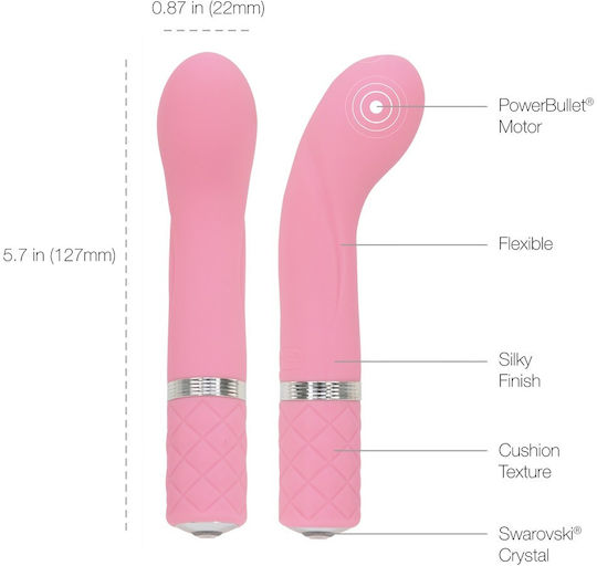 BMS Factory Pillow Talk Racy Mini Δονητής G-Spot 12.7cm Pink