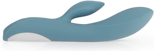 BMS Factory Bloom The Violet Mini Δονητής Rabbit 21cm Aqua