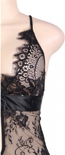 CyprusLoveShop Please Me Babydoll With String Black