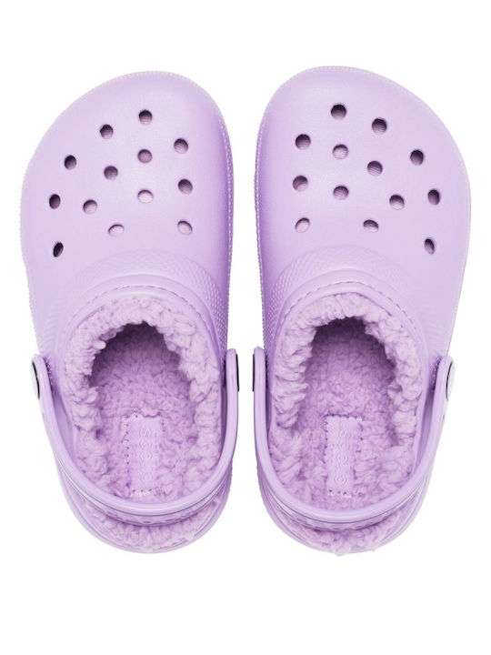 Παντόφλες Λιλά Classic Lined