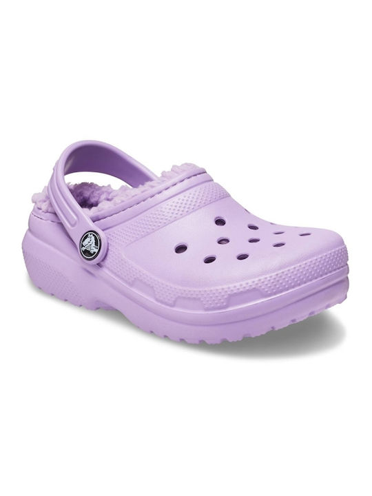 Παντόφλες Λιλά Classic Lined