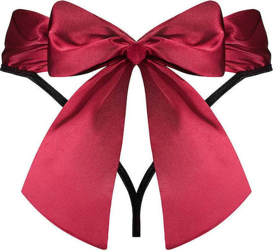 Obsessive Tienesy String Black / Red