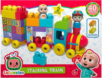 Giochi Preziosi Building Block Cocomelon Τρενάκι for 3+ years 40pcs