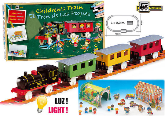 Pequetren Set with Train with Light for 3+ years+ Years