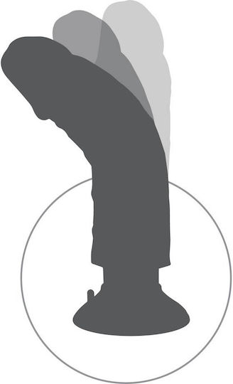 Pipedream King Cock Vibrating Cock with Balls Ρεαλιστικός Δονητής με διάμετρο 5,7cm 25cm Flesh