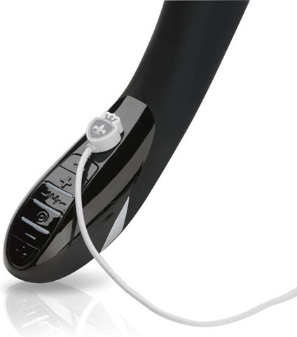 Mystim Daring Danny E-Stim Vibrator Kaninchen 27cm Black