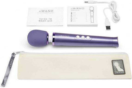 Le Wand Petite Massager Вибратор Масаж 29.5см Лилаво