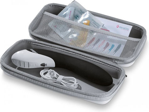 Mystim Tickling Truman E-Stim Δονητής G-Spot 27cm Black