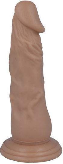 Intense Mr Intense Realistic Cock 6 Ρεαλιστικό Dildo με Βεντούζα Καφέ 15cm
