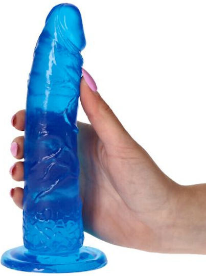 Toyz4lovers Real Rapture Earth Flavour Realistic Dildo Dildo mit Saugnapf Blue 18cm