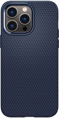 Spigen Liquid Air Umschlag Rückseite Silikon Marineblau (iPhone 14 Pro Max) ACS04814