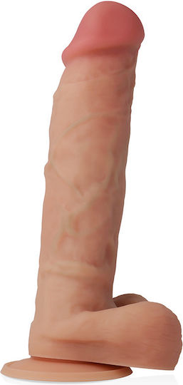 Cyber Silicock Realistic Dildo with Balls and Suction Cup Flesh 20.5cm