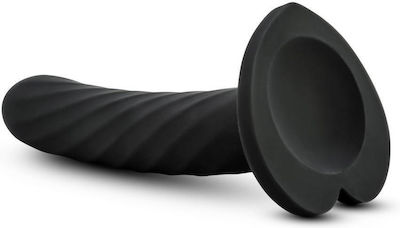 Temptasia Twist Mediu Dildo cu ventuză Negru 14cm BL-80885