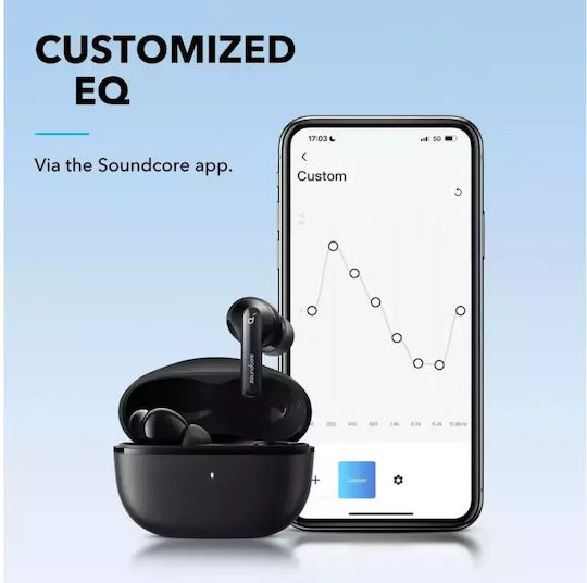 Soundcore by Anker Life Note 3i In-ear Bluetooth Handsfree Earphones with Charging Case Black