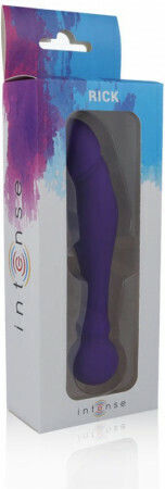 Intense Silicone Rick Dual Dildo dublu Violet 18cm
