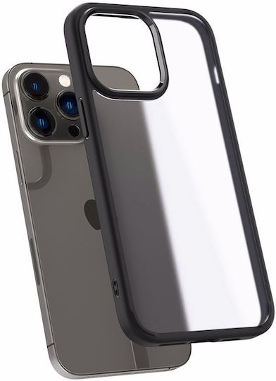 Spigen Ultra Hybrid Back Cover Plastic 2mm Frost Black (iPhone 14 Pro Max)