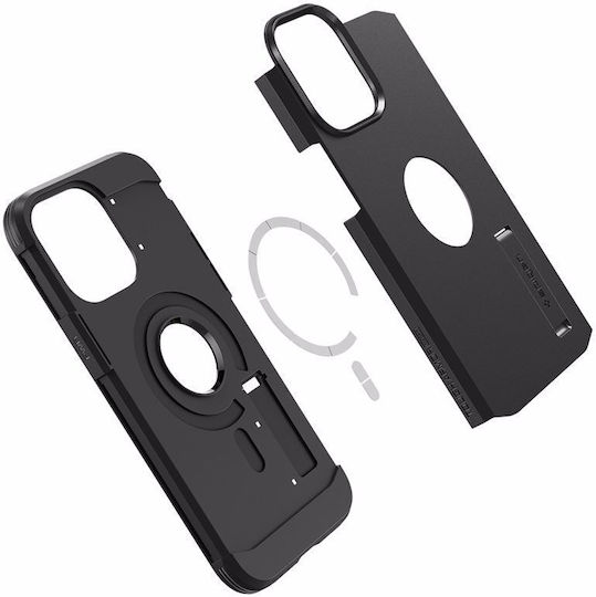 Spigen Tough Armor MagFit Umschlag Rückseite Kunststoff 2mm Schwarz (iPhone 14 Pro Max)