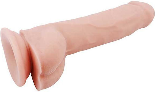 Dream Toys Mr Dixx Dual Density Realistic Dildo with Balls & Suction Cup Ρεαλιστικό Dildo με Όρχεις και Βεντούζα Flesh 23cm
