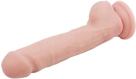 Dream Toys Mr Dixx Dual Density Realistic Dildo with Balls & Suction Cup Ρεαλιστικό Dildo με Όρχεις και Βεντούζα Flesh 23cm
