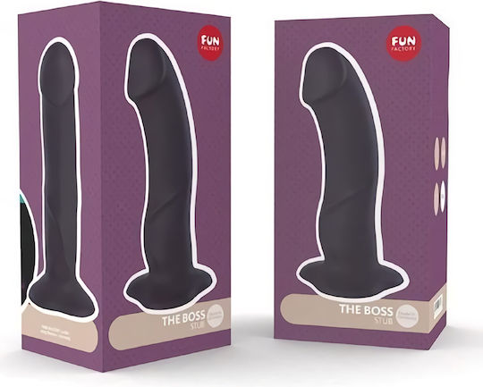 Fun Factory The Boss Dildo Dildo realist Negru 18cm