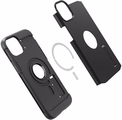 Spigen Tough Armor MagFit Back Cover Πλαστικό Ανθεκτική Μαύρο (iPhone 14)