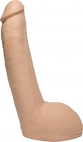 Doc Johnson Signature Cocks Xander Corvus Ultraskyn with Removable Vac-U-Lock Ρεαλιστικό Dildo με Όρχεις και Βεντούζα Flesh 23cm