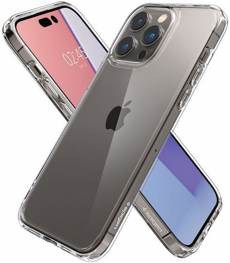 Spigen Ultra Hybrid Back Cover Plastic 2mm Crystal Clear (iPhone 14 Pro)