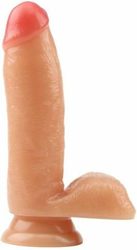 Chisa Novelties Keep Love Bedi Dildo Реалистично дилдо с Топки и Вендуза Телесен 17см