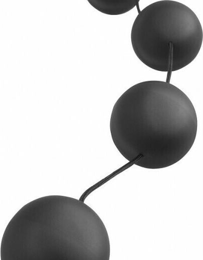 Pipedream Anal Fantasy Collection Deluxe Vibro Πρωκτικές Μπίλιες Μαύρες 44cm