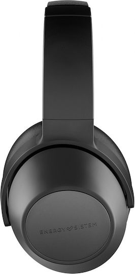 Energy Sistem BT Travel 6 ANC Wireless / Wired Over Ear Headphones with 16 hours of Operation and Quick Charge Black
