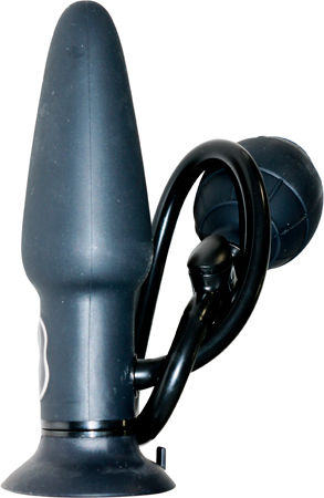You2Toys Anal Plug with Vibration Black 10cm