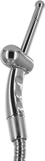 CleanStream Shower Cleansing Nozzle Flow Regulator Πρωκτικό Ντους Ασημί 18.00cm