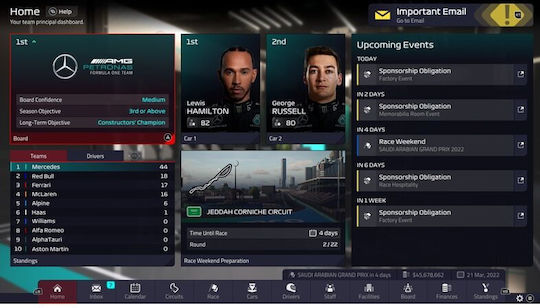 F1 Manager 2022 Xbox Series X Game