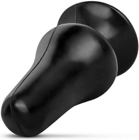 All Black Dildo Dop Anal Black 12cm