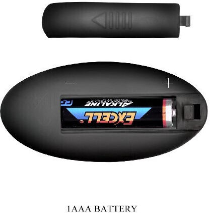 Mr. Play Phallic Dop Anal cu Funcție Wireless și Vibrație Black 13cm