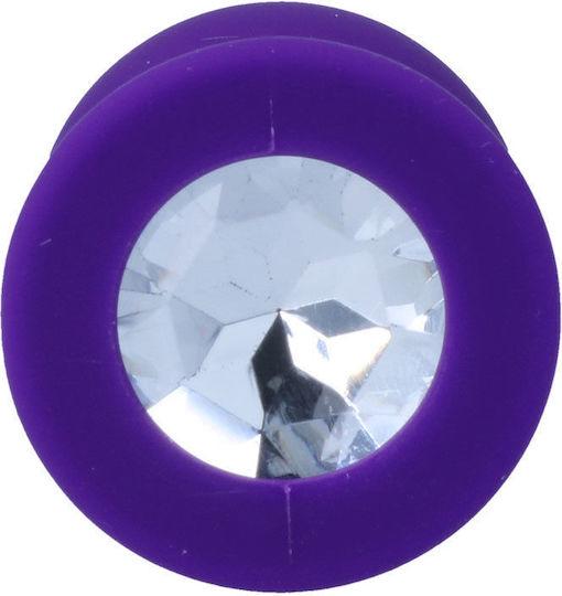 Intense Shelki M Plug Anal Dop Anal Mediu Violet 3.5cm