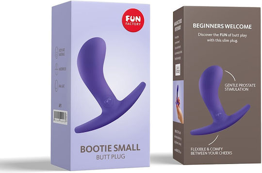 Fun Factory Bootie Butt Plug Small Πρωκτική Σφήνα Small Small Μωβ 7.5cm